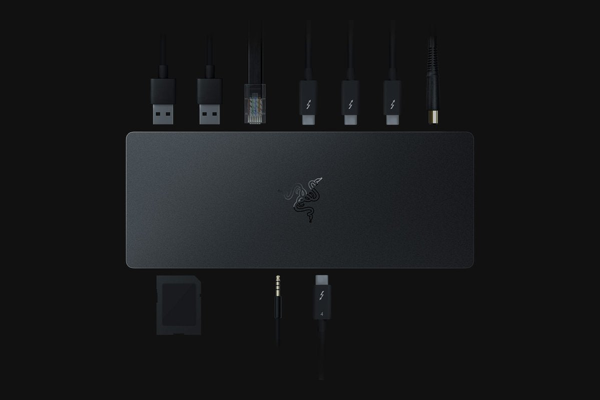 Razer Thunderbolt 4 Dock Usb 3.2 Gen 2 (3.1 Gen 2) Type-C Negro