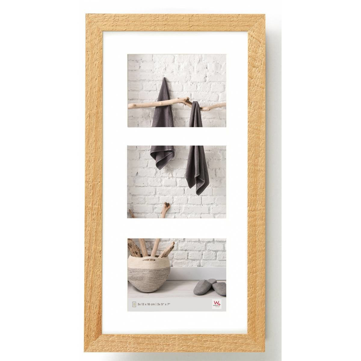 Walther Design Ho338h Marco Madera Portafotos Múltiple