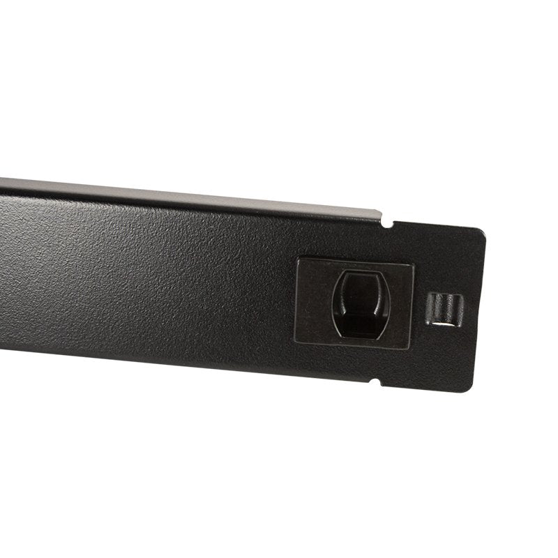 Logilink 19" Blank Panel, Tool-Free Snap-In Type, 1u, Metal, Negro