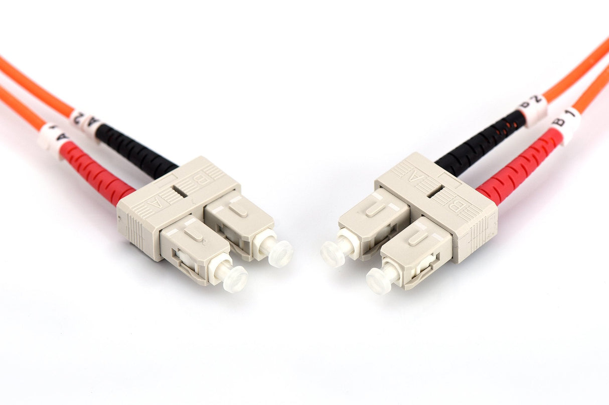 Digitus Dk-2522-01 Cable De Fibra Optica 1 M Om2 Sc Grey,Orange