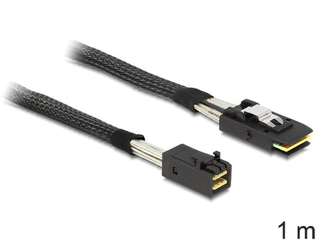 EAN 4043619833894 - DeLOCK 83389 cable Serial Attached SCSI (SAS) 1 m Negro imagen 1