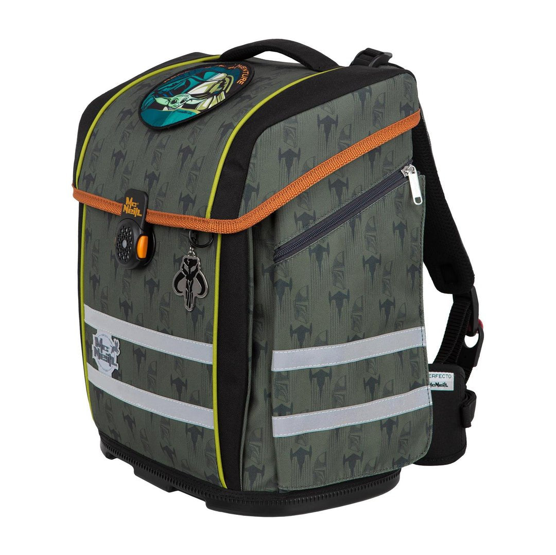 Mcneill Juego De Mochila Escolar Perfecto 5tlg Star Wars-Mandalorian