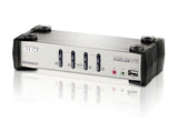 EAN 4710423775053 - ATEN CS1734B-AT-G interruptor KVM Negro, Metálico imagen 1