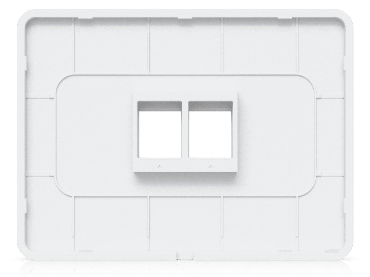 Universal Keystone Wall Plate  With Paintable Cover For A