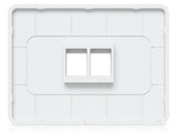 Universal Keystone Wall Plate  With Paintable Cover For A