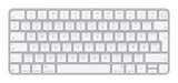Apple Magic Keyboard Con Touch Id, Teclado Plateado/Blanco, Diseño Dk, Para Modelos Mac Con Chip Apple Mxck3dk/A