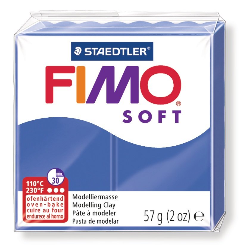 Fimo Mod.Masse Fimo Soft Azul Brillante