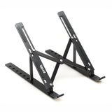 Iggual Soporte Portátil Plegable Aluminio Negro 17
