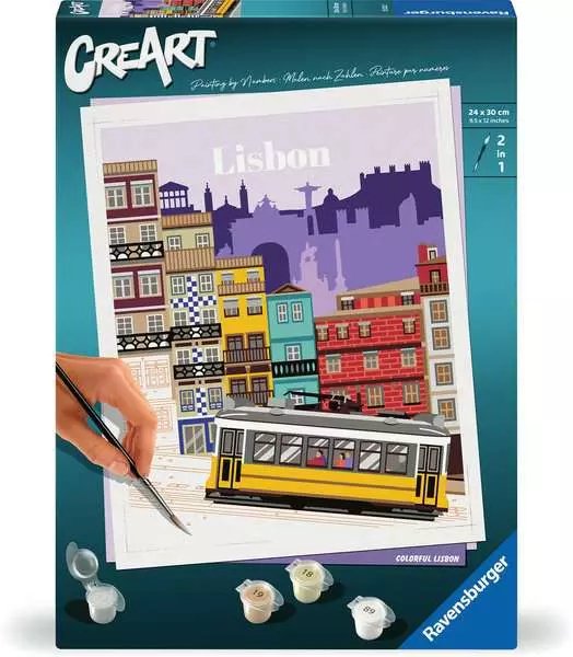Ravensburger Creart - Colorida Lisboa, Pintura 25522