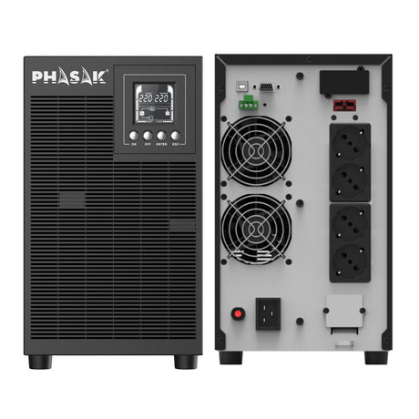 EAN 5605922026920 - Phasak PH 9230 sistema de alimentación ininterrumpida (UPS) Doble conversión (en línea) 3 kVA 2700 W 4 sa imagen 2