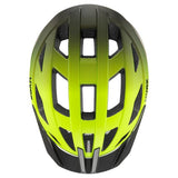 Casco De Ciclismo Uvex I-Vo 2 56-60cm, Amarillo Neón/Negro Mate