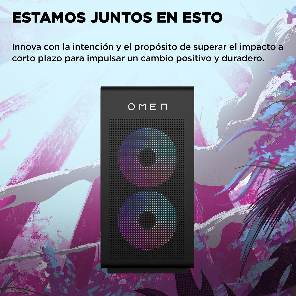 Pc Sobremesa Hp Omen 35l Gt16-1006ns Amd Ryzen 7 9800x3d 32gb 1tb Ssd Rtx 5070 Ti Windows 11 Wifi7