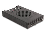 Delock 47117 Rack Móvil De 3.5" Para 2 X Ssd M.2 Nvme Con Conector Slim Sas Sff-8654 Delgado