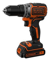 Black+Decker Taladro Inalámbrico, 18 Voltios Bl186k-Qw
