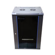 EAN 5903148916880 - Extralink 18U 600X600 WALL-MOUNTED RACKMOUNT CABINET BLACK Bastidor de pared imagen 1