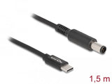 Delock Notebook Ladecable Usb Type-C Stecker Zu Dell 7,4 X 5,0 Mm Stecker