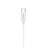 Auricular Intrauditivo Usb-C Hama Classy Microfono Cable 1.2m Color Blanco
