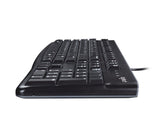 Teclado Inglés Logitech K120 Usb Qwerty Negro 920-002501