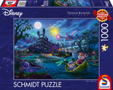 Schmidt Spiele Thomas Kinkade Studios: Disney - Los Rescatadores, Puzzle 1000 Piezas 58046
