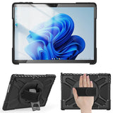 Atlanta Defender Case - Microsoft Surface Pro 9 - - Black Raised Sides And Hard-Shell Design With Hand Strap And Shoulder Strap - Warranty: 24m