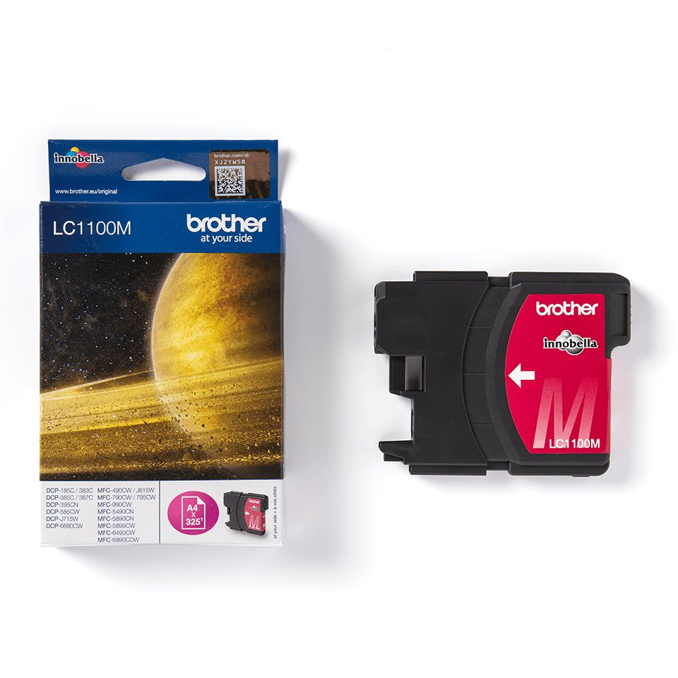 EAN 4977766659758 - Brother LC1100M cartucho de tinta 1 pieza(s) Original Magenta imagen 3