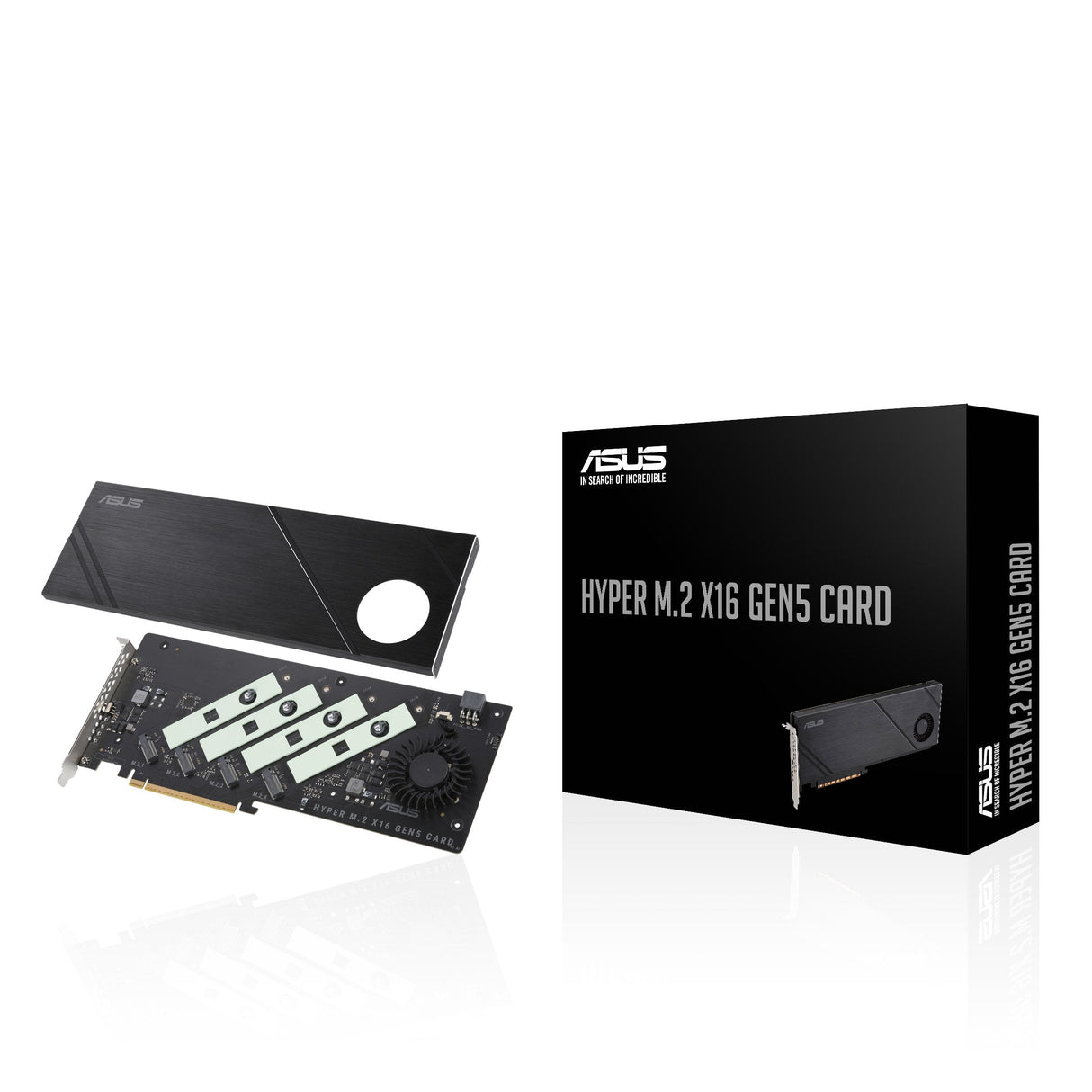 EAN 4711387353288 - ASUS Hyper M.2 x16 Gen5 Card tarjeta y adaptador de interfaz Interno imagen 3