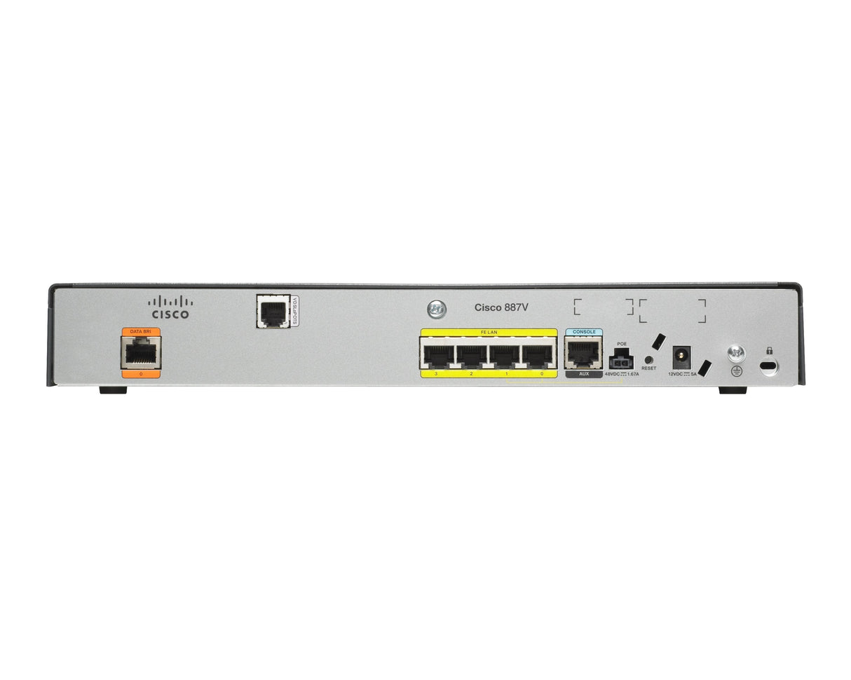 Cisco C886 Router Ethernet Rápido Negro