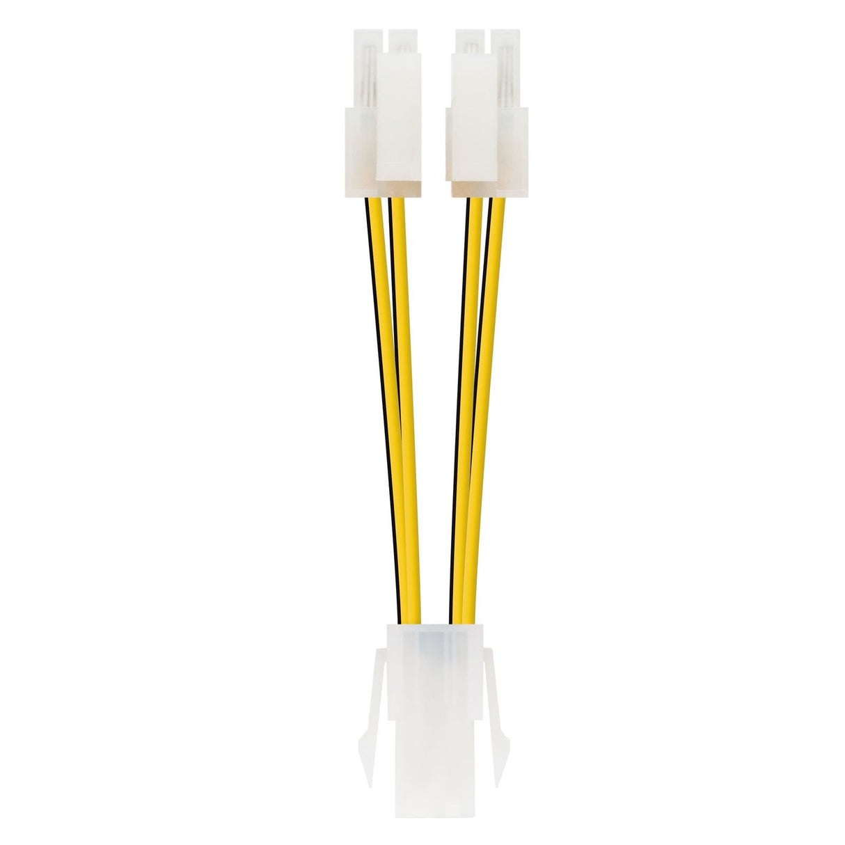 Nanocable Cable De Alimentacion Para Microprocesador 4pin Hembra A 4+4pines Macho 0.15m