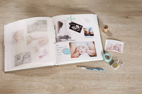 EAN 4004122159543 - Walther Design Baby Dreamtime álbum de foto y protector Azul, Marrón 50 hojas imagen 2