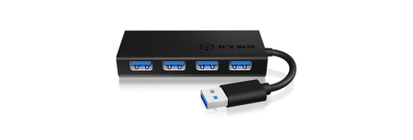EAN 4250078160373 - ICY BOX IB-AC6104-B USB 3.2 Gen 1 (3.1 Gen 1) Type-A 5000 Mbit/s Negro imagen 2