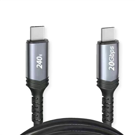 EAN 7630049627253 - VALUE 11.99.9087 cable USB USB4 Gen 2x2 2 m USB C Negro imagen 2