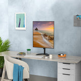 Techly Ica-Lcd 2520v Soporte De Mesa Para Pantalla Plana 68,6 Cm (27") Independiente Negro