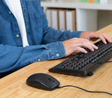 Trust Tkm-250 - Tastatur-Und-Raton-Set - De - Schwarz