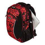 Herlitz Ultimate Graffiti Mochila Deportiva Negro, Rojo Poliéster