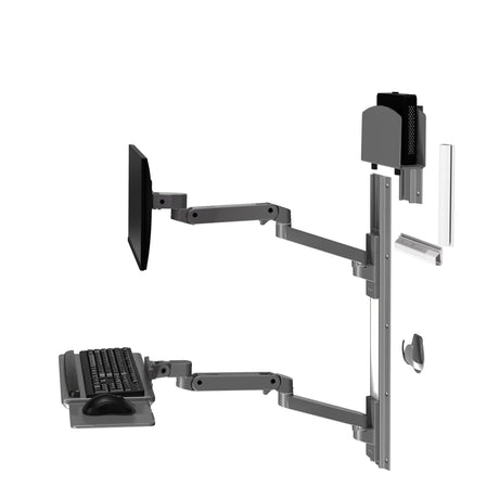EAN 698833092103 - Ergotron LX Pro Series 45-696-293 soporte para monitor 86,4 cm (34") Pared Gris Oscuro imagen 13