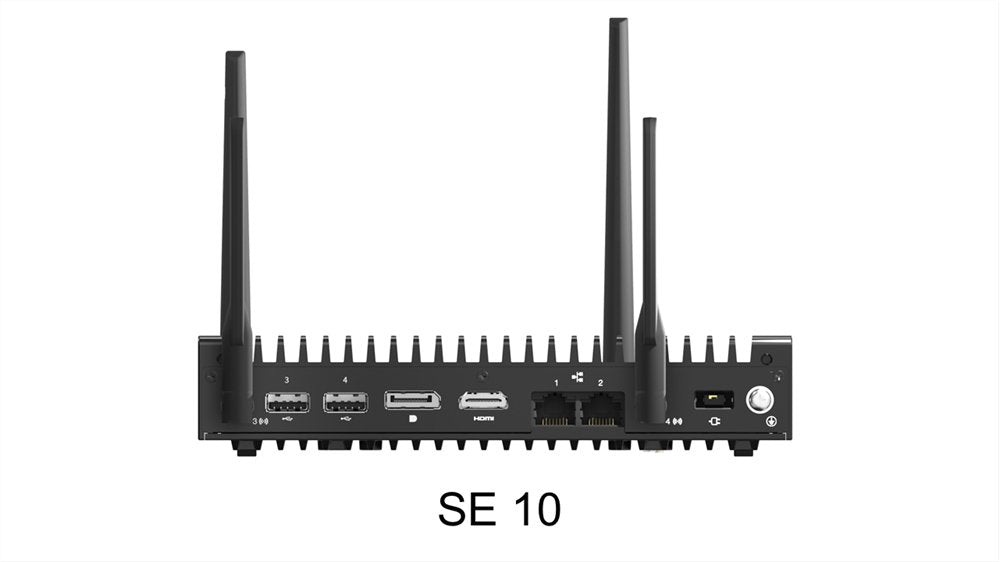 Mini Pc Lenovo Thinkedge Se10 Intel Atom X6214re 4 Gb Ddr4-Sdram 256 Gb Ssd W10 Iot Enterprise  Negro