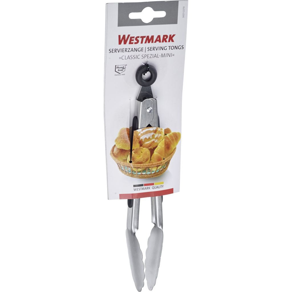 Westmark Grillzange Classic Spezial Mini Plateado
