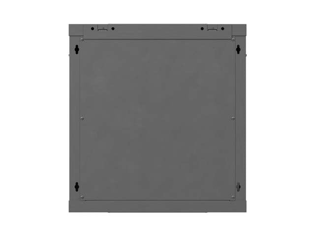 Lanberg Rack Cabinet 19in Wall-Mount 12u 600x600 Flat Pack With Perforated Door Black