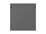 Lanberg Rack Cabinet 19in Wall-Mount 12u 600x600 Flat Pack With Perforated Door Black