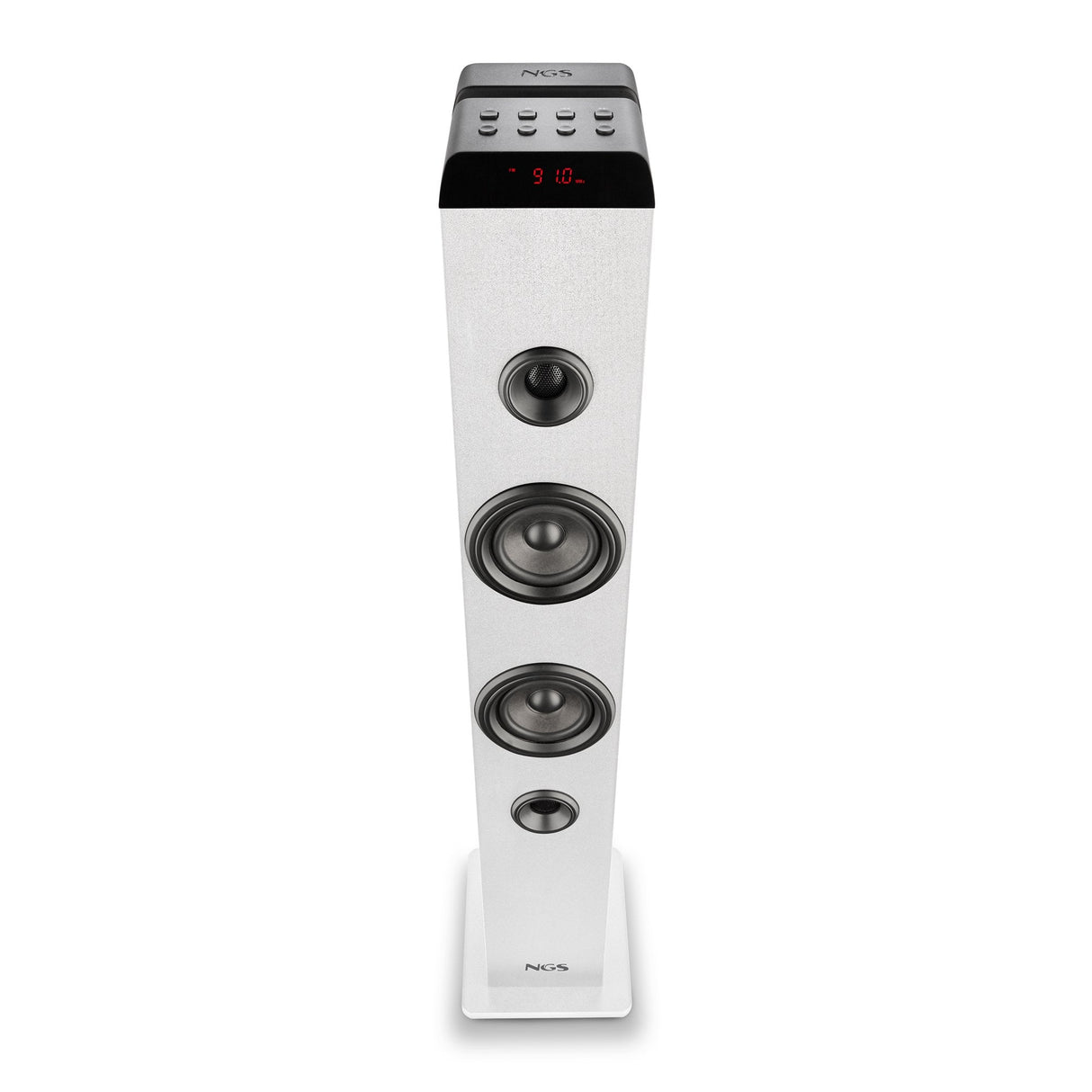 Torre De Sonido Con Bluetooth Ngs Sky Charm Pro 50w 2.0 Blanca