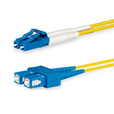 EAN 5704174320142 - Lanview LVO231495 Cable de fibra óptica e InfiniBand 10 m 2x LC 2x SC Amarillo imagen 1