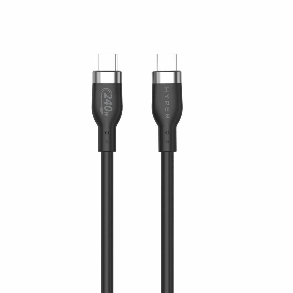 EAN 6941921149512 - HYPER HJ4001BKGL cable USB USB 2.0 1 m USB C Negro imagen 1