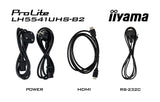 EAN 4948570123544 - iiyama LH5541UHS-B2 pantalla de señalización Diseño de quiosco 138,7 cm (54.6") LCD 500 cd / m² 4K Ultra  imagen 17