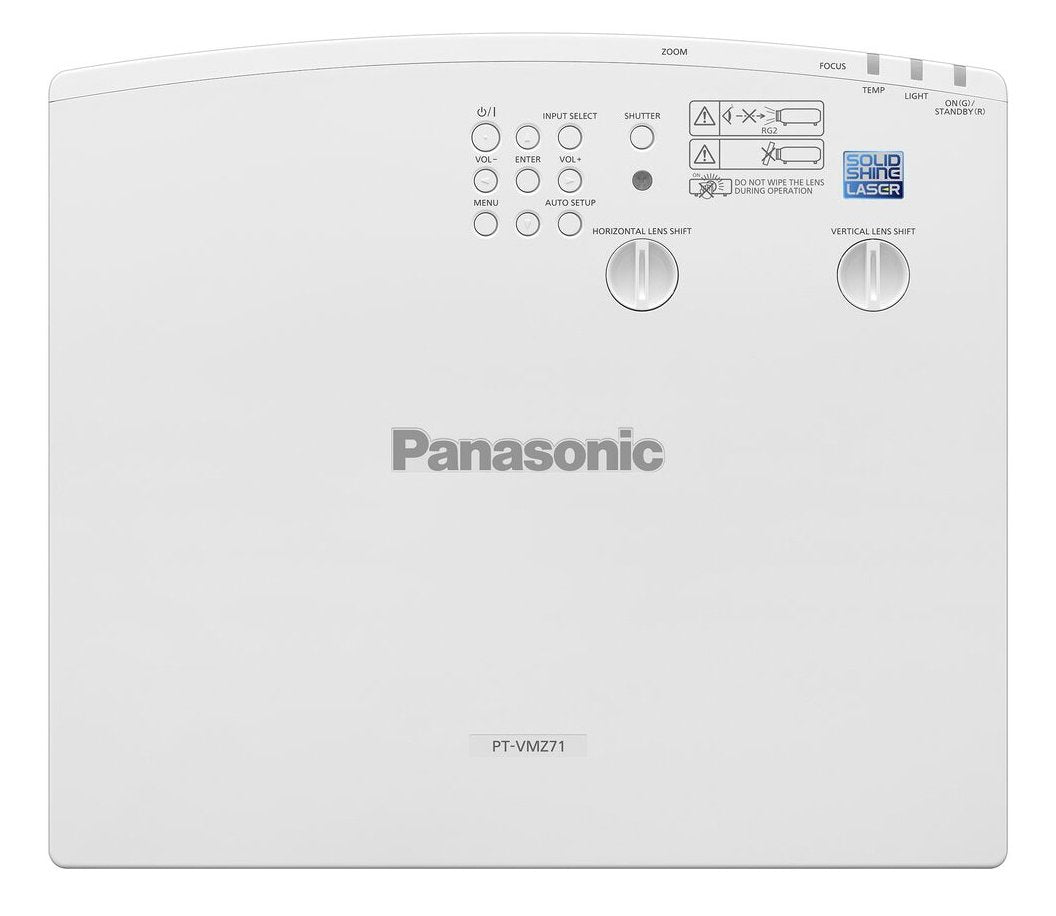 Panasonic Pt-Vmz71ej Projector White