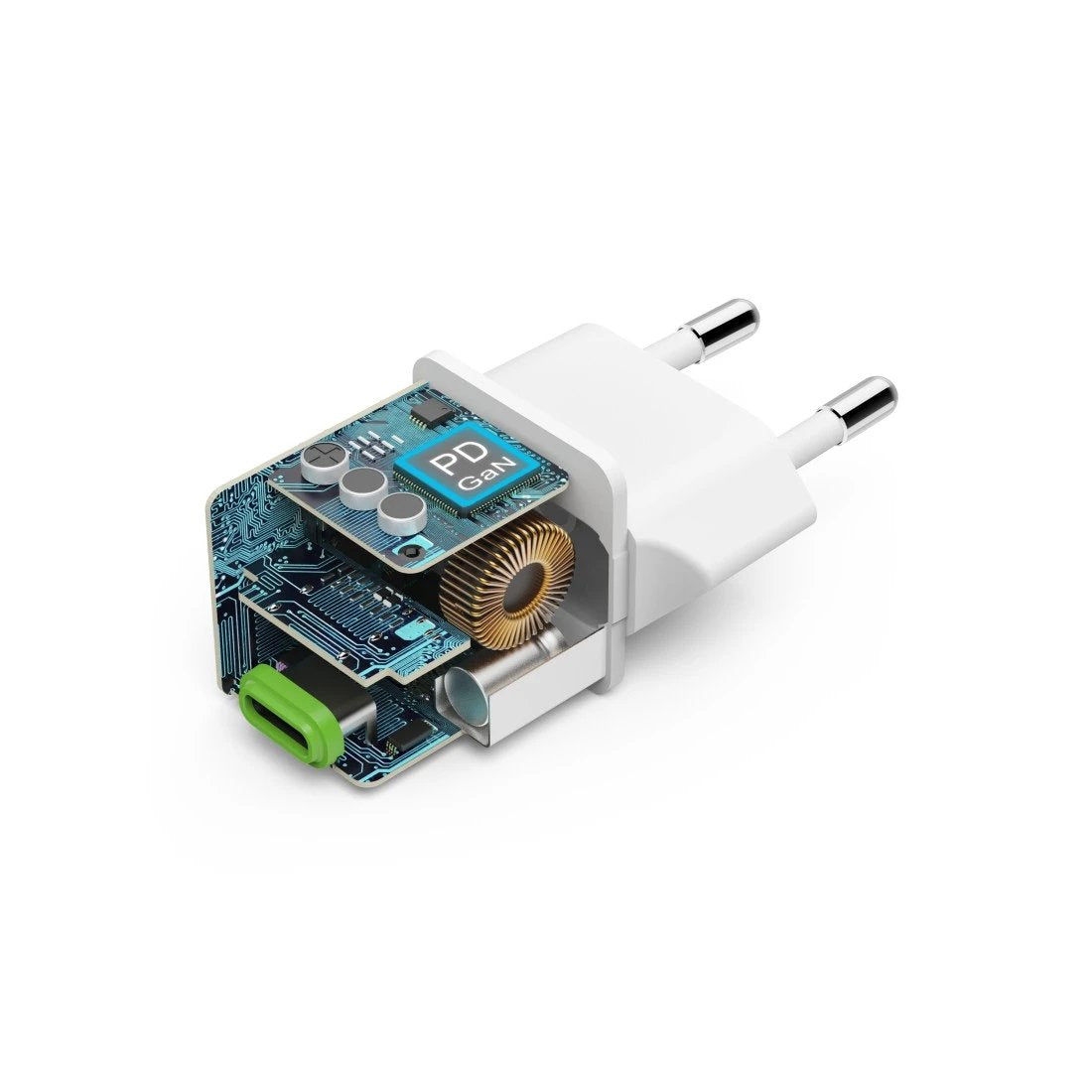 Hama Cargador Red Eléctrica Blanco Usb-C 30w Carga Rápida