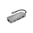 EAN 4040895006721 - Terratec Connect C8 USB 2.0 Type-C Gris imagen 1