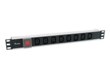 EAN 4015867223086 - Equip 333310 unidad de distribución de energía (PDU) 8 salidas AC 1U Negro imagen 1