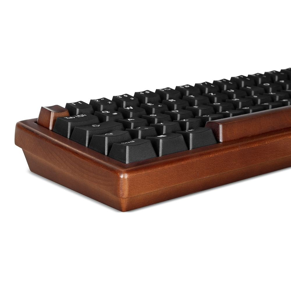 Sharkoon Skiller Sgk50 S4 Gen2 Wood Pbt, Teclado De Juegos Madera/Negro, De-Layout, Gateron G Pro 3.0 Amarillo 4044951042784