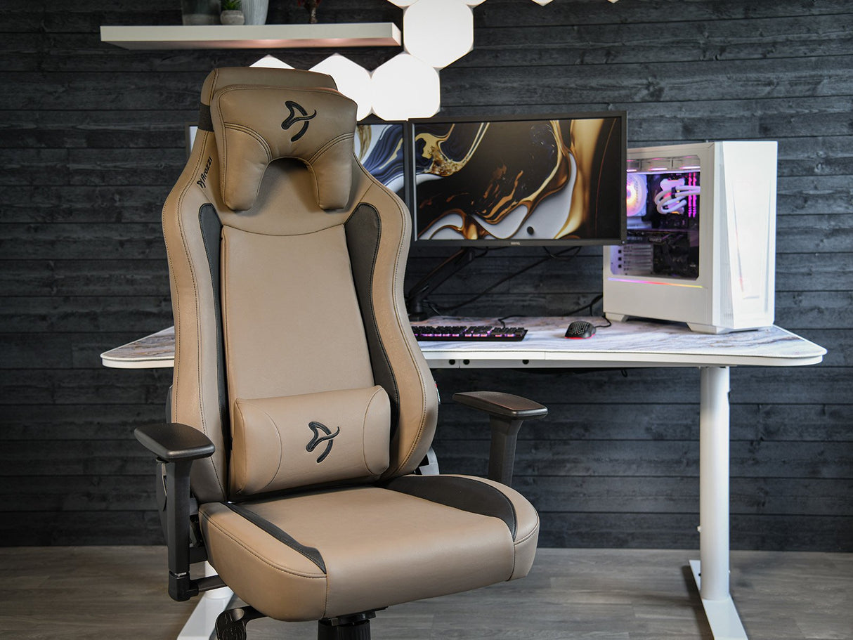 Silla Gaming Arozzi Vernazza Softpu - Marrón