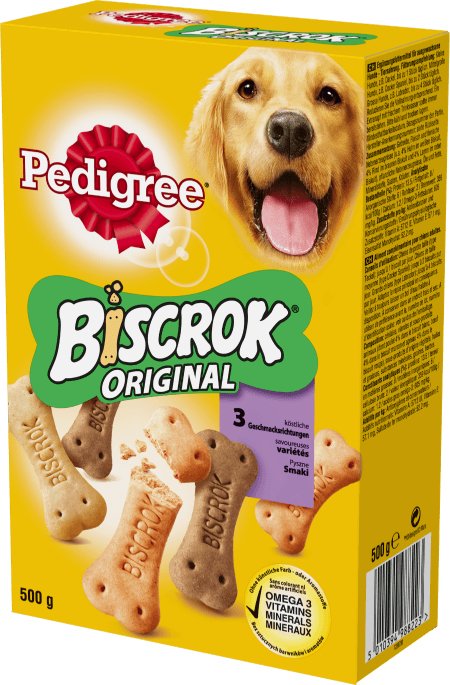 Comida Perro Pedigree Biscrock Original 500 G Adulto Pollo
